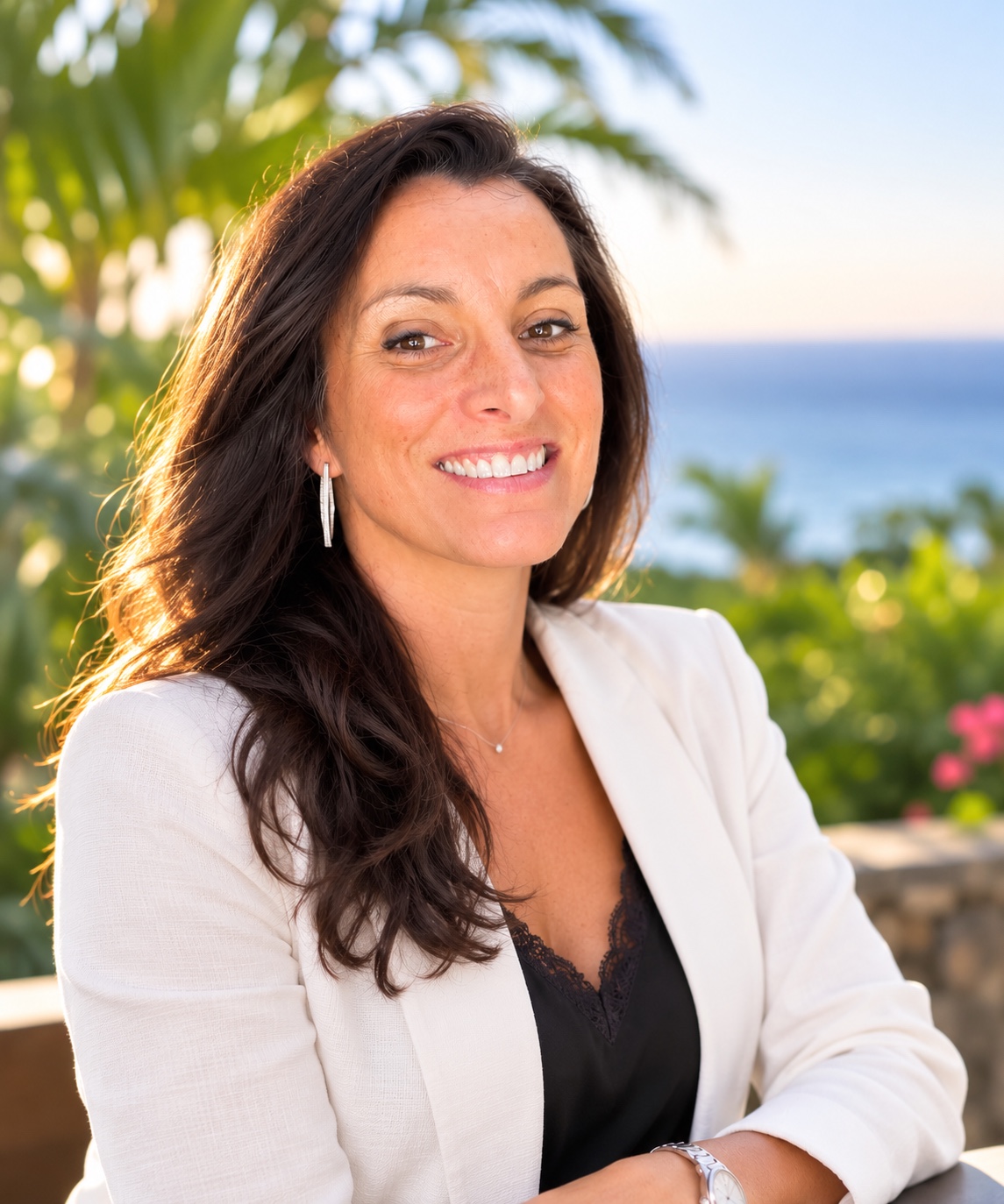 Laetitia Mathey, dirigeante de Courtage’UP à La Réunion